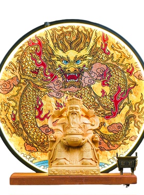 开业送礼招财摆件财神爷神像