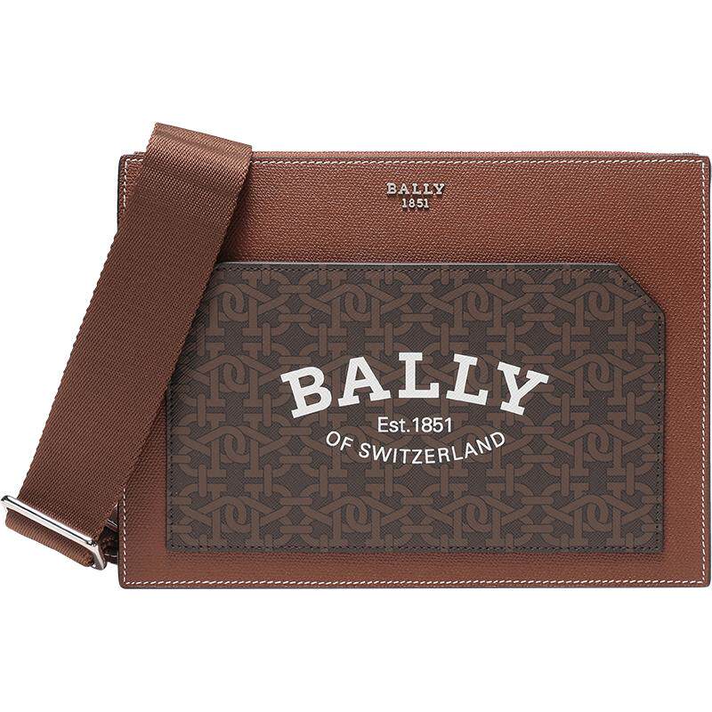 【自营】Bally/巴利男士TPU单肩斜挎包手拿包 BROGANN TML单肩包
