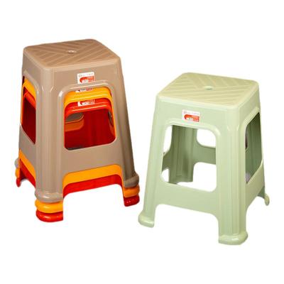 珠江牌塑料凳子加厚高凳结实耐用