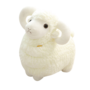 海利伟嘟嘟羊可爱毛绒玩具羊公仔羊娃娃抱枕生日礼物女生小生肖羊