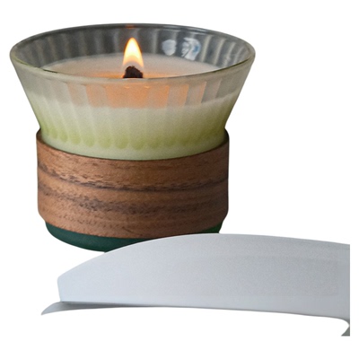 fourmeals睡莲小青柑香薰蜡烛