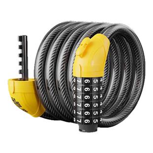 凤凰自行车锁电动车电瓶车密码锁便携式单车山地车防盗链条锁配件