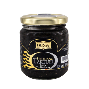 欧萨黑松露菌菇调味酱180g西餐饮牛排意大利面拌面饭酱料进口商用