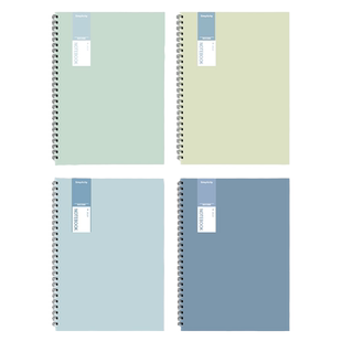 线圈本笔记本2026年新款a5横线本高颜值本子简约文艺青年厚本b5大本学生考研a4记事本高中生初中生专用学生E1