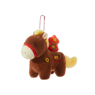 TheGreenParty小马挂件公仔马年吉祥物玩偶可爱新年礼物毛绒玩具