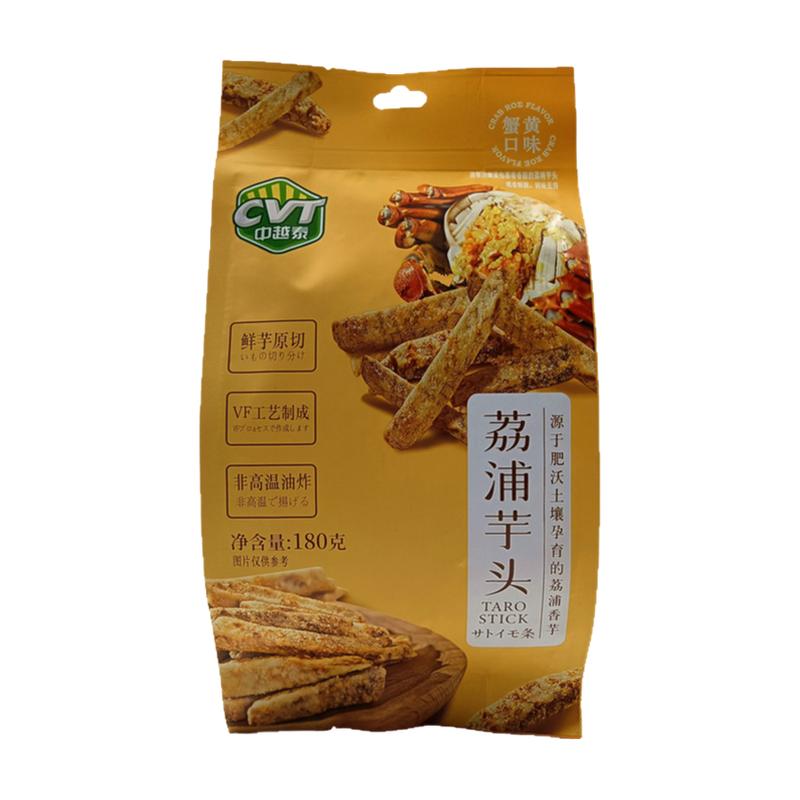 蟹黄芋头条酥脆荔浦香芋丝干零食