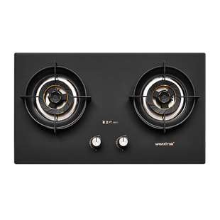 万喜XD13燃气灶煤气灶家用双灶液化气灶具天然气大火力猛火灶新款