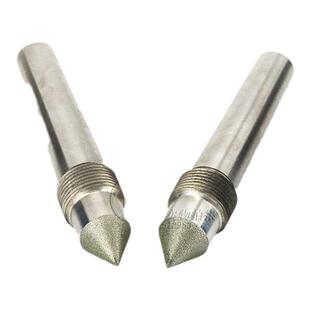 东巨生产CBN顶针磨头基体镀氮化硼或金刚砂 定制精密非标合金顶尖