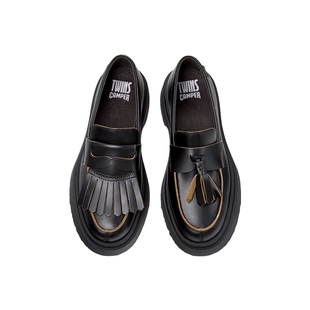 【新品】Camper看步女鞋Walden时尚流苏乐福鞋一脚蹬休闲舒适皮鞋