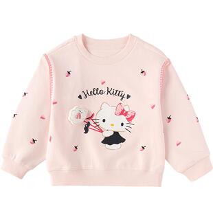 【三丽鸥IP商场同款】巴拉巴拉儿童卫衣女童2026新款春装印花上衣