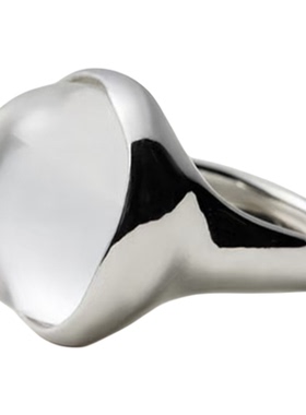 夏季新款白水晶戒指透明轻奢