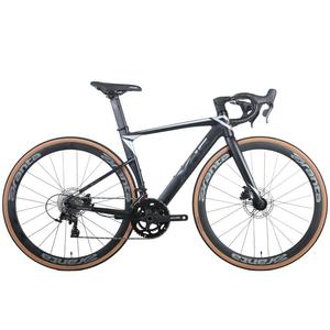 喜德盛热卖爆款AD350破风公路自行车20速油压碟刹竞技变速单车