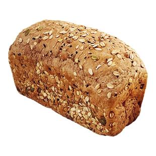 俄罗斯大列巴无油无蔗糖代餐粗粮黑麦正宗全麦面包500克超实惠