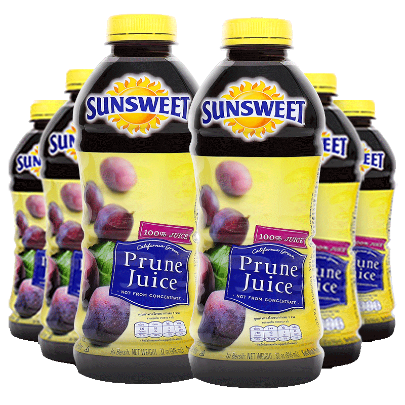 Sunsweet日光孕妇纯西梅汁进口0添加果汁