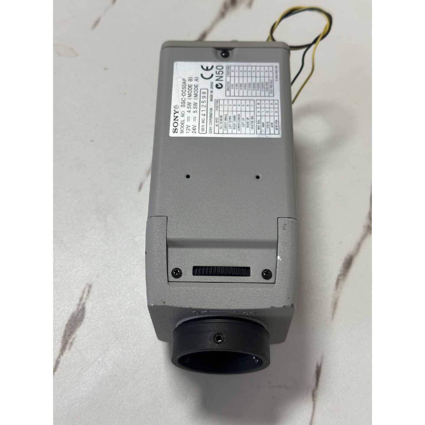 【议价-可维修】索尼ssc-dc50ap工业摄影机 全新/二手均有货