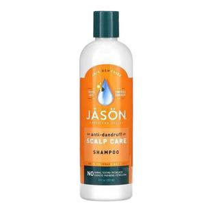 JasonNatural健生水杨酸去屑护理洗发露橄榄果油精华植萃护发