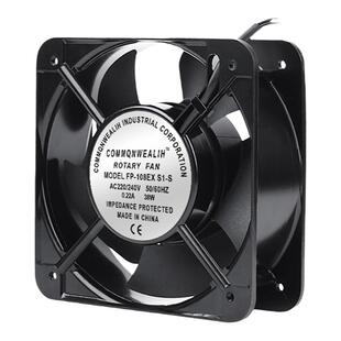 厂家直销15cm含油轴流15050散热风扇150*150*50 超高转速强力220V