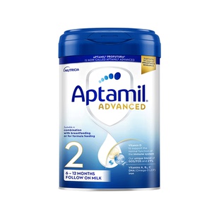 【官方直供】英国Aptamil爱他美白金版2段德国品牌婴儿奶粉800g*1