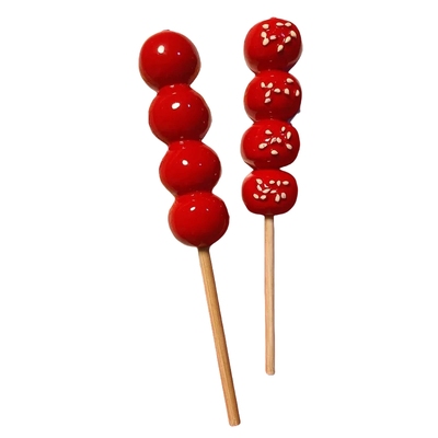 新年装饰冰箱红色糖葫芦磁力贴