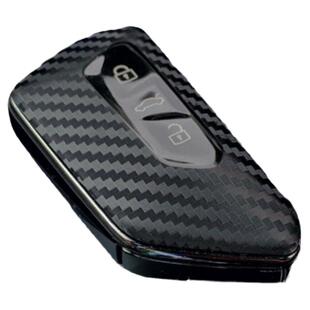 专用大众碳纤维钥匙贴高尔夫8途昂ID.4CROZZ揽镜ID.6X车ID3装饰贴