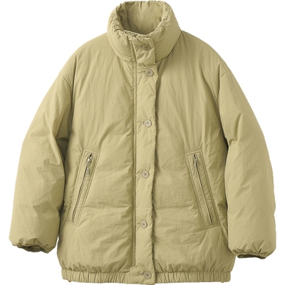 WHM复古气质慵懒厚羽绒立领外套