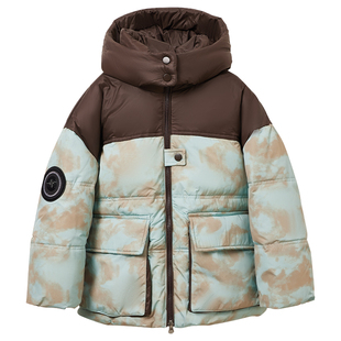 ABC儿童羽绒服女童短款2025新款男童女孩洋气加厚小孩童装冬外套