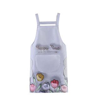 防水防油围裙厨房家用2025新款厨房罩衣好看的护衣定制logo印字