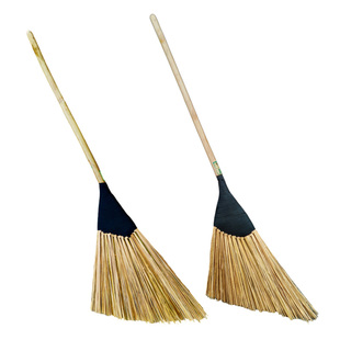 庭院竹扫把农村户外专用耐用竹扫帚大扫把竹丝扫把家用扫帚小扫把