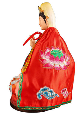 观音披风斗篷释迦牟尼佛像普贤