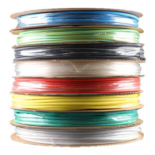 彩色热缩管绝缘套管保护管线缆电缆热缩管修复电工接线2比1收缩管