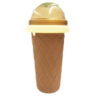 纽新捏捏杯快速制冷双层自制冰沙杯速冻杯一捏成冰杯抖音同款网红