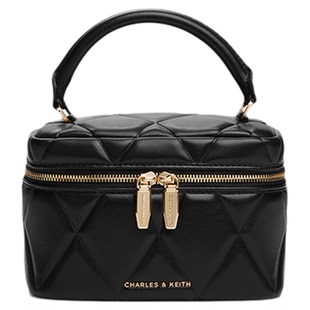 [新年礼物]CHARLES&KEITH珠宝包CK2-80782534菱格链条手提盒子包