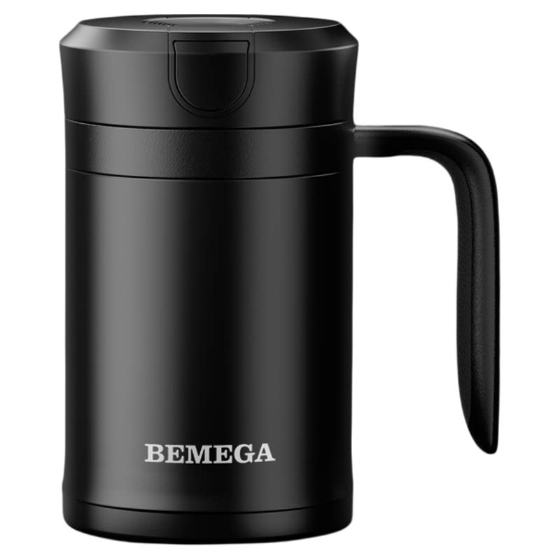 英国Bemega纯银保温杯男士银杯子