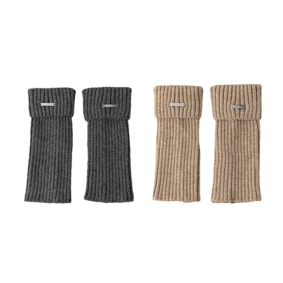 金属标加厚袜套女瘦腿