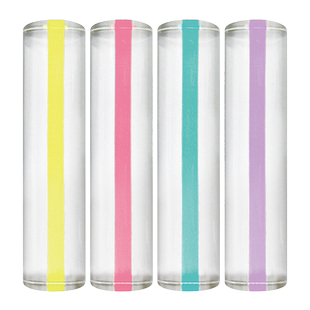 【优你客旗舰店】日本KYOEI阅读放大镜半圆柱状竖版文字字典说明书不串行方便高颜值ins便携透明直线放大尺