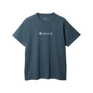 snowpeak雪峰2024春夏户外休闲全棉T恤男女款短袖透气圆领