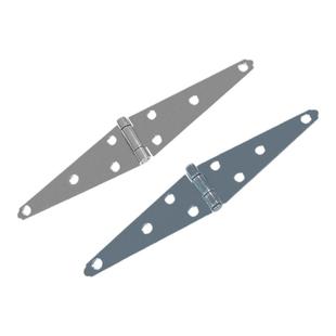 一字加长304不锈钢合页大全加厚修复固定板铰链木门篱笆折叠荷叶