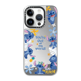 史迪仔适用苹果16ProMax手机壳iPhone15磁吸保护套17Pro超好看14Plus新款ip防摔13镜面超薄女i迪士尼12史迪奇