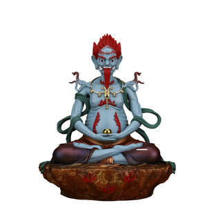 鬼王神像面然大士菩萨像体真身焦面普渡面燃普度焰口家用供奉摆件