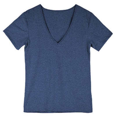 2022 Summer Fitness Sports Casual Deep V-Neck T-Shirt V领T恤