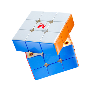 奇艺XMD风三阶四代三代魔方磁力UV钻面3顺滑比赛专用益智玩具正品