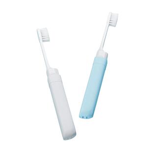 折叠牙刷旅行便携式多功能软毛成人儿童迷你旅游牙刷出差家用洗漱