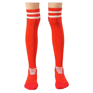 儿童足球袜夏季薄款网眼透气长筒专业足球袜男女童减震防滑运动袜