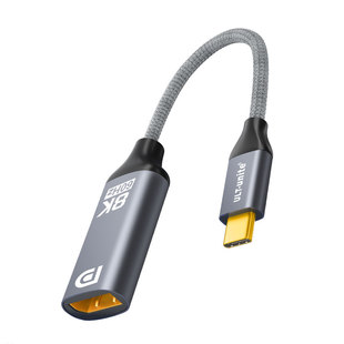 ULT-unite Typec转DP线母接口转接头USBC笔记本1.4手机显示器2.1电脑手机双向互转电视8K/60Hz连接线4K/240Hz