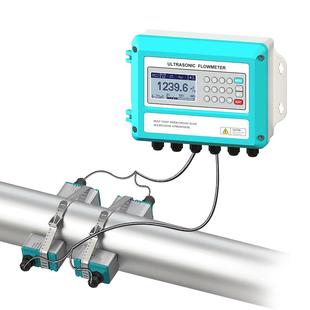大连超声波流量计外夹式多声道插入高精度水液体供暖超声波热量表