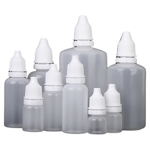 5/10/20/30/50ml毫升塑料瓶滴瓶分装瓶挤压液体 药瓶尖嘴小空瓶子