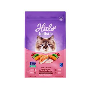 【自营】HALO/自然光环holistic健美体态纯鲜肉成猫粮鱼肉味10磅