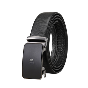 HR赫莲娜正品皮带男款真皮2025新款男士腰带高档自动扣真皮裤腰带