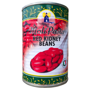 400g意大利莫利红腰豆熟豆罐头MOLIPASTA RED KIDNEY BEANS ITALY