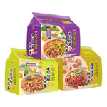 统一方便面巧面馆袋装面老坛酸菜牛肉面30包泡椒油泼辣子速食泡面